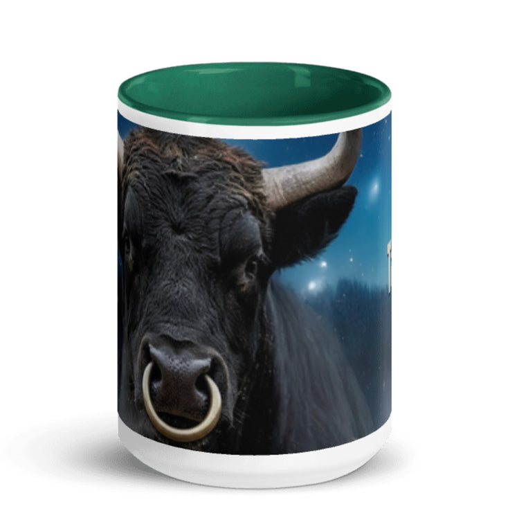 Taurus Mug with Color Inside